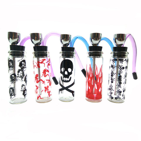 Fashion glass Hookah Pipes ( random color )